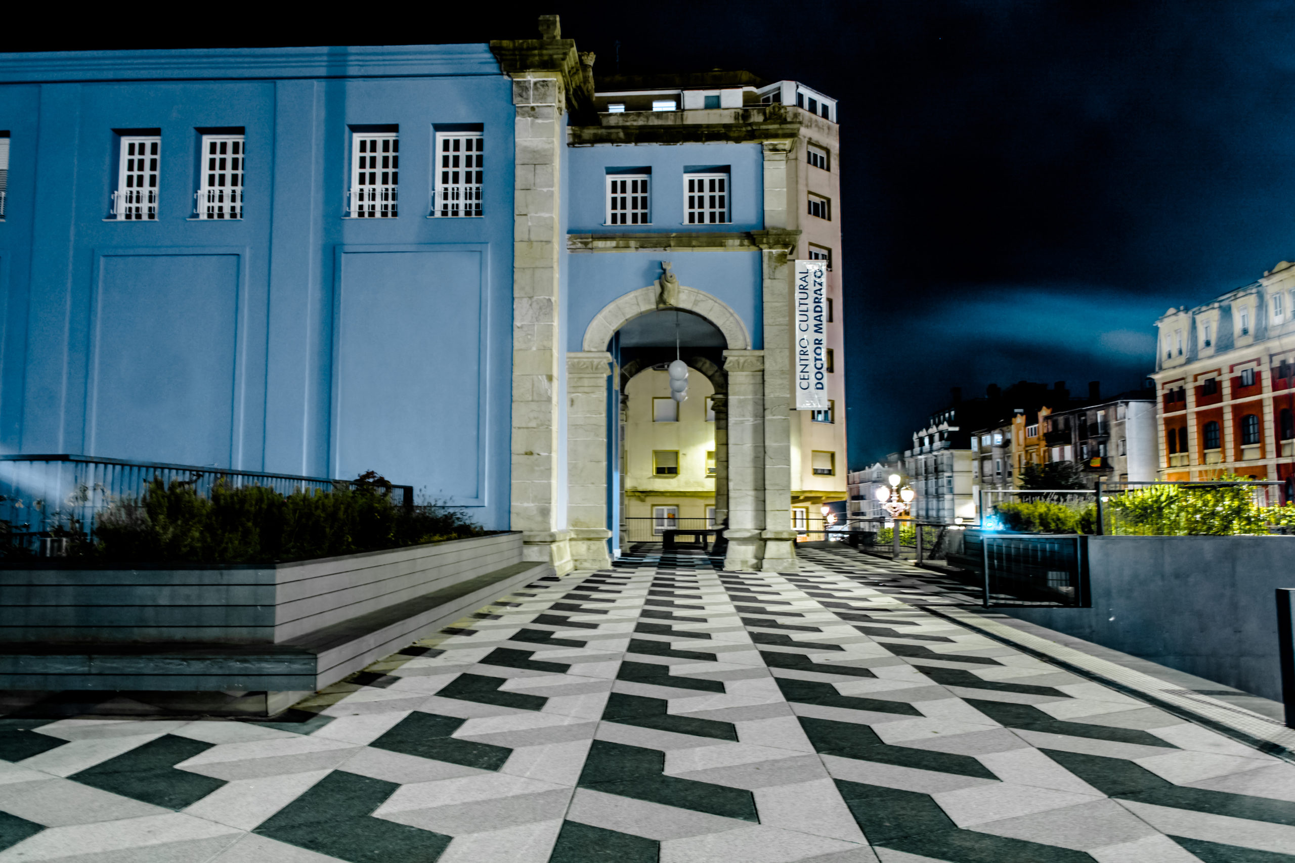 Plaza de Puertochico, en Santander